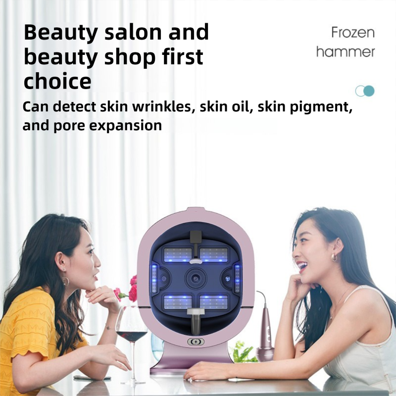 Professional 3d Skin Test Facial Scanner Analyzer