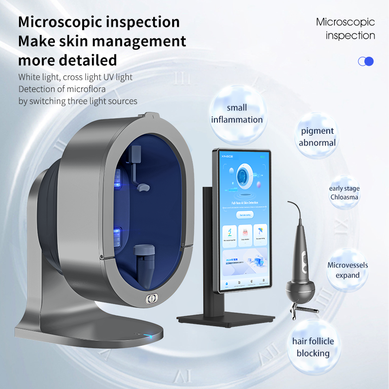 Professional 3d Skin Test Facial Scanner Analyzer