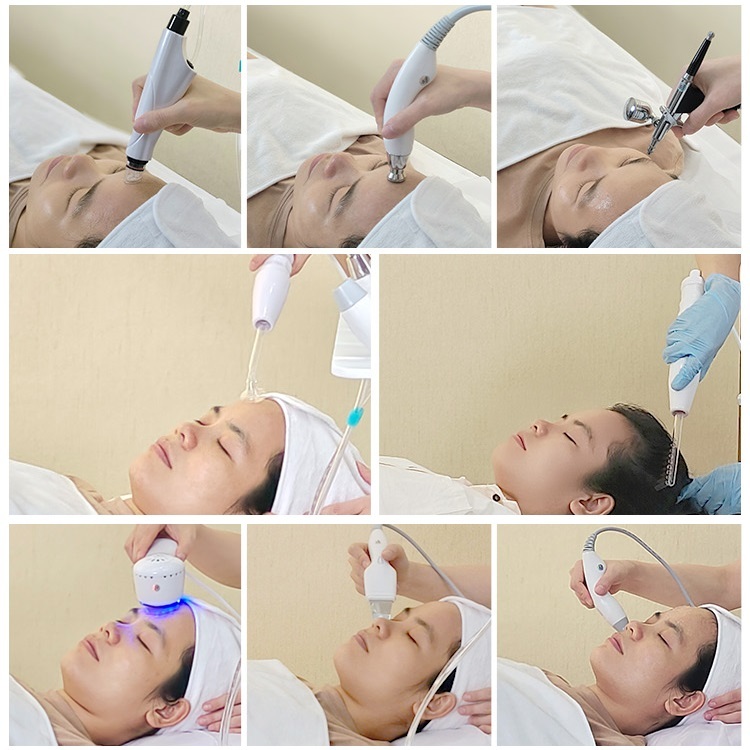 9 in 1 Small Bubble Oxygen Facial Beauty Device