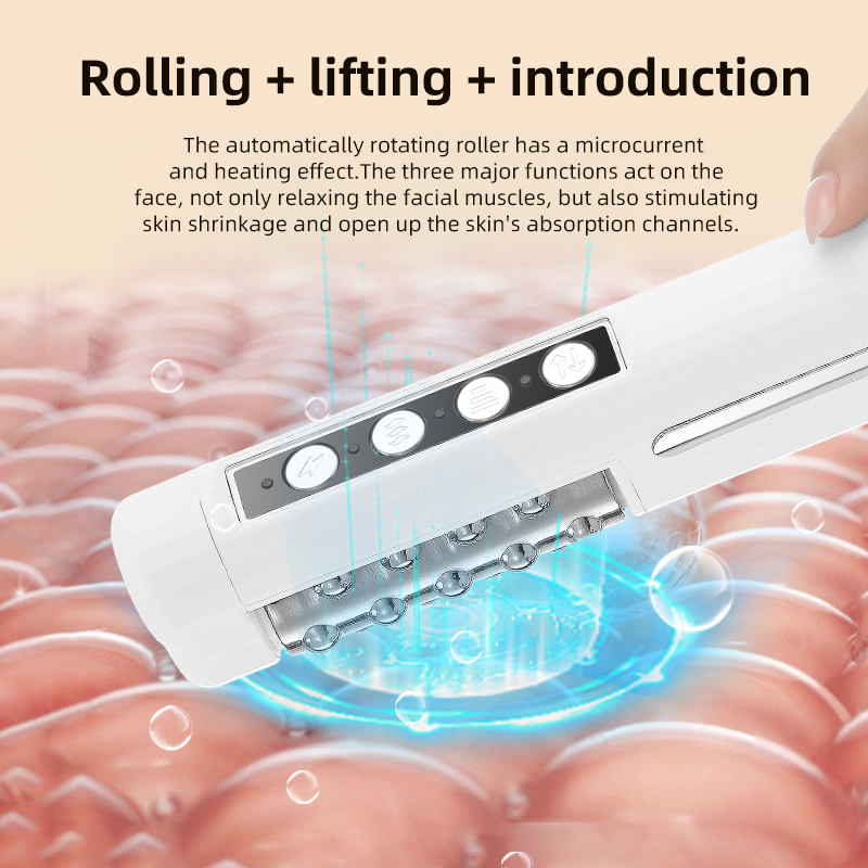 Face Ems Roller Ball Facial Massage Skin Lifting Face Roller Massager