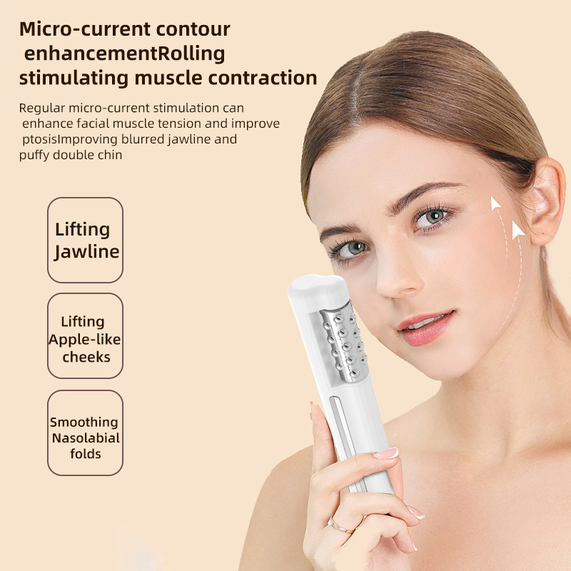 Face Ems Roller Ball Facial Massage Skin Lifting Face Roller Massager