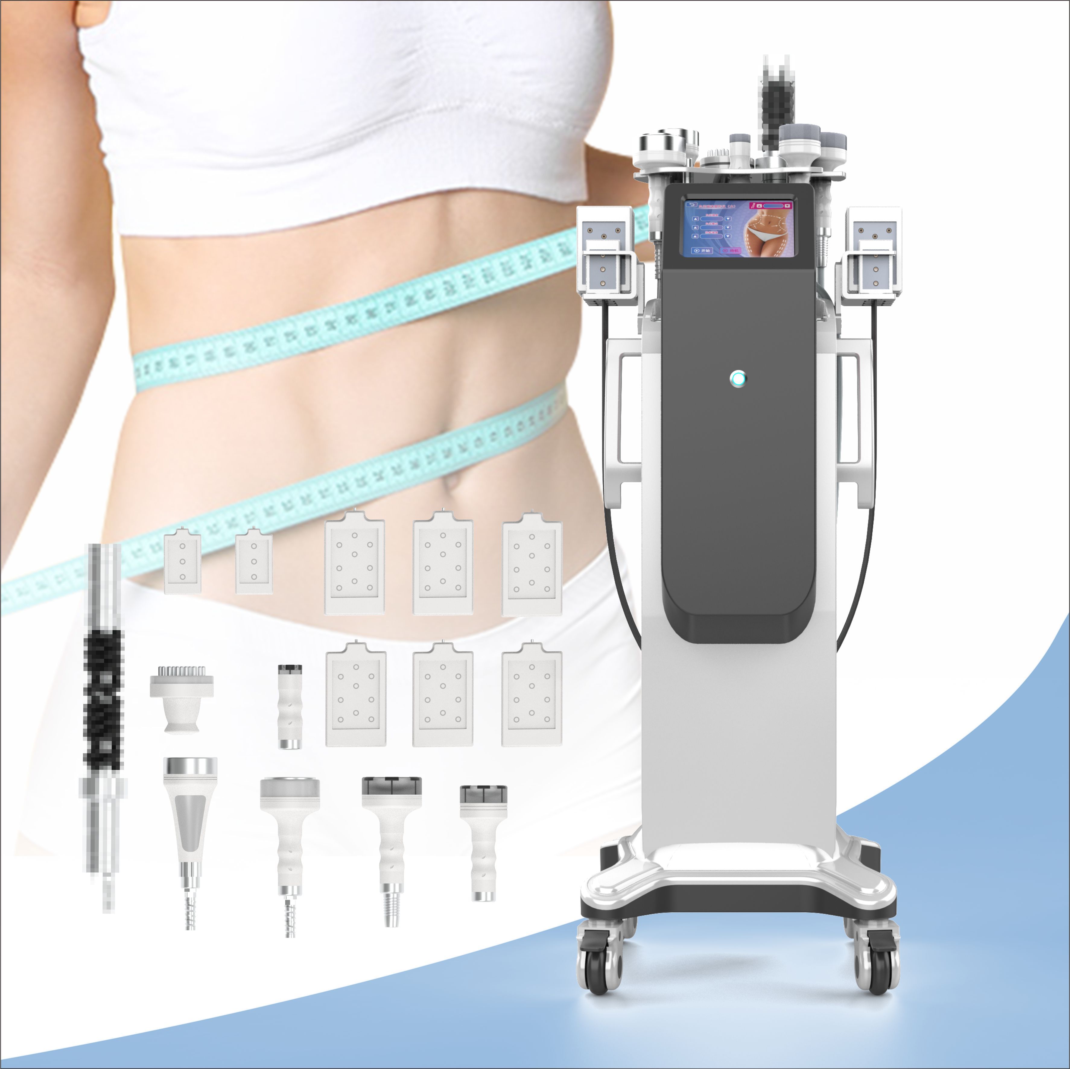 8 in 1 vacuum roller slimming machine