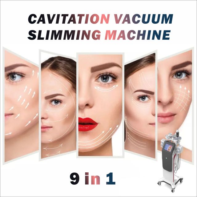 8 in 1 vacuum roller slimming machine