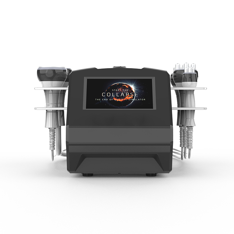 5 Handle Vacuum Cavitation RF 80khz Cavitation Body Weight Loss Slimming Machine