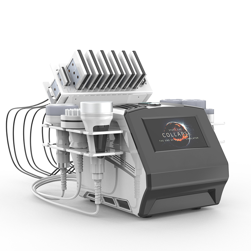 High Quality 80Khz Cavitation Lipo Laser Vacuum Cavitation RF Cellulite Reduction Machine