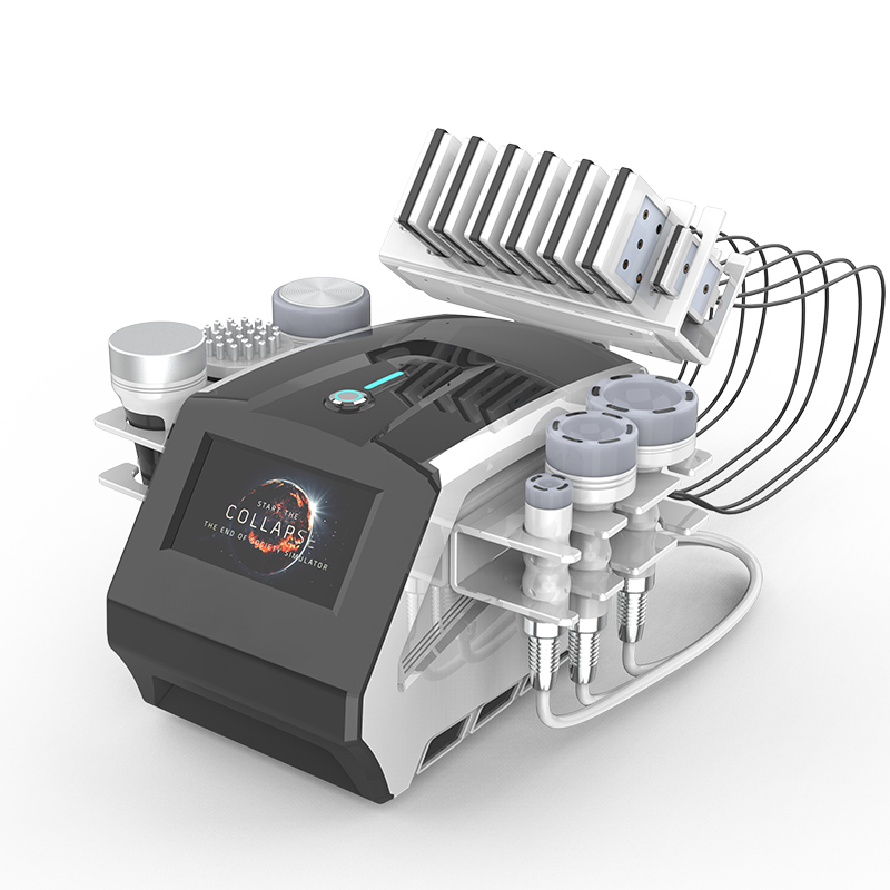 High Quality 80Khz Cavitation Lipo Laser Vacuum Cavitation RF Cellulite Reduction Machine