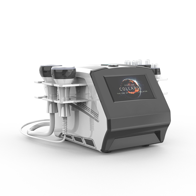 5 Handle Vacuum Cavitation RF 80khz Cavitation Body Weight Loss Slimming Machine