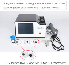 HOT SALE 7 HEAD SW THERAPY MASSAGER