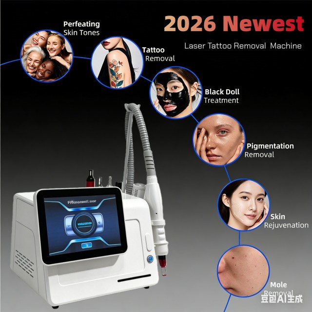 2 in 1 Pico Laser with ICE Hammer