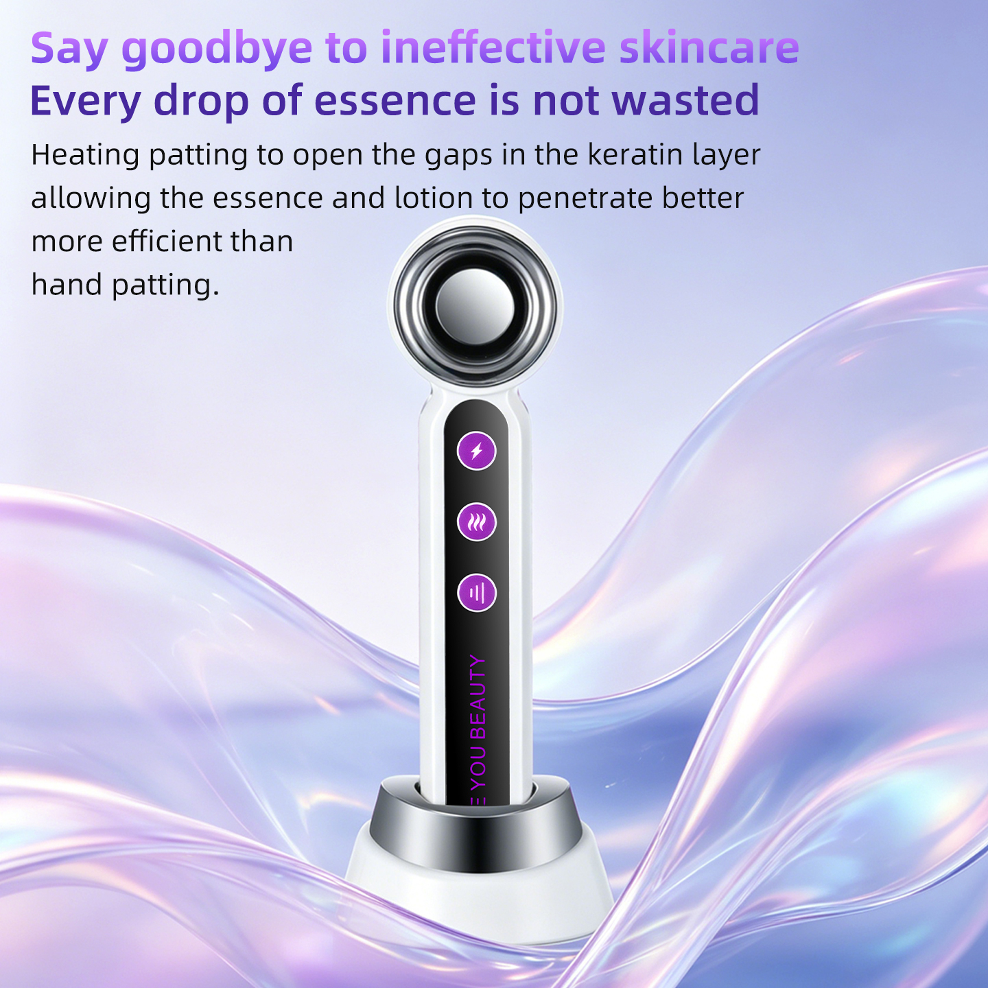 EMS Microcurrent-Heating Patting Promote the Absorptionof Skin Care Products