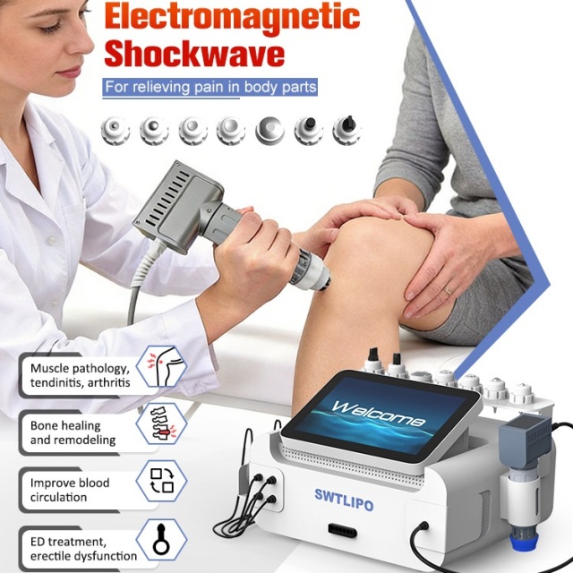 2026 New Arrival Multifunctional Combination Eswt Shockwave Ems Tens Therapy air Pressure Therapy 3 in 1 Physiotherapy Machine
