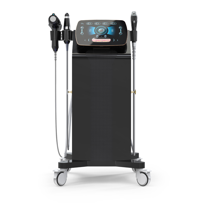 360° Rotating Spiral Technology 3 in 1 Hydrodermabrasion + Cryo Hammer + TDA Needle-Free Transdermal Technology