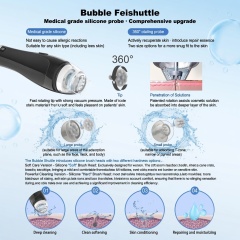 360° Rotating Spiral Technology 2 in 1 Hydrodermabrasion + TDA Needle-Free Transdermal Technology