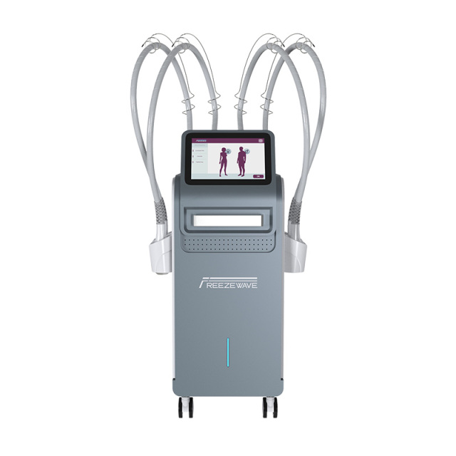 2026 Newest Vertical 4 Handle 685nm Laser Freezewave Back Fat Removal Double Chin Removal Boost Cryo Wave