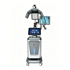 Professional 5 in 1 LLLT 650nm Laser Therapy Scalp Hair Loss Treatment