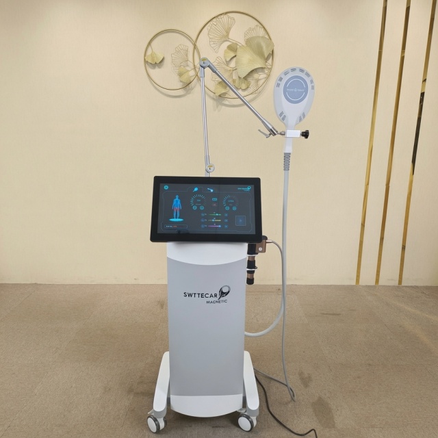 2 in 1 PEMF Pulse Magnetic Therapy + Shockwave Therapy Physiotherapy Machine