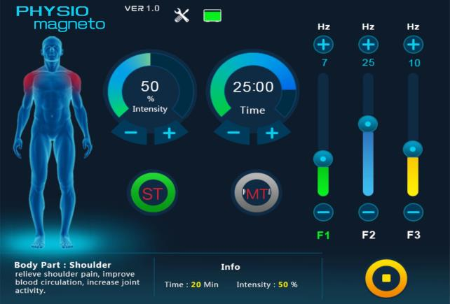 EMTT Extracorporeal Electromagneto Transduction Magneto Therapy Rehabilitatio Terapia Fisica Machine