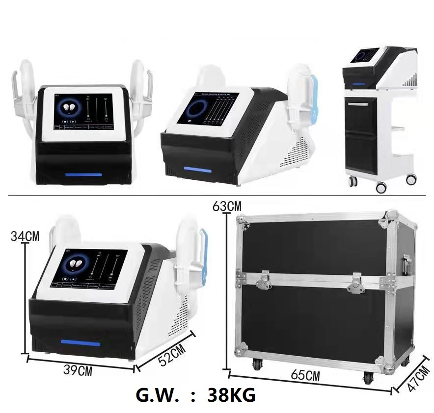 Portable 2Handle Ems Sculpting Machine
