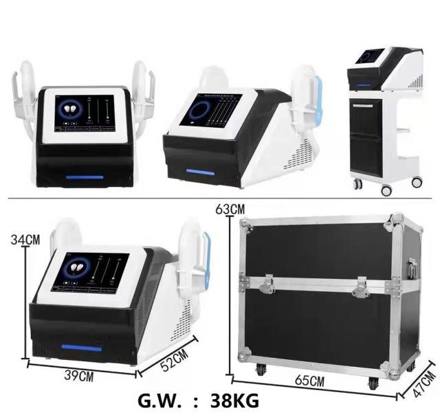 Portable 2Handle Ems Sculpting Machine