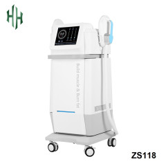 High Effective 2 Handle Body Weight loss Muscle Building Ems Sculpting Machine