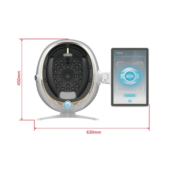 Portable Wood Lamp Magic Mirror 36 Million Pixels High Tech Skin Analyzer