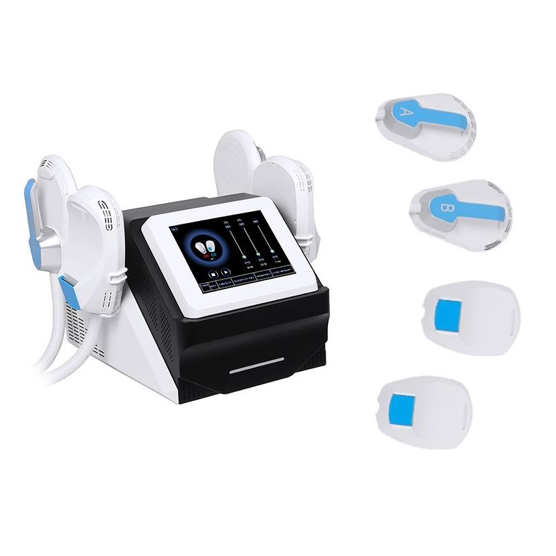 High quality 4 Handle Cellulite Reduction Body Shaping EMS Sculpting Slimming Machine