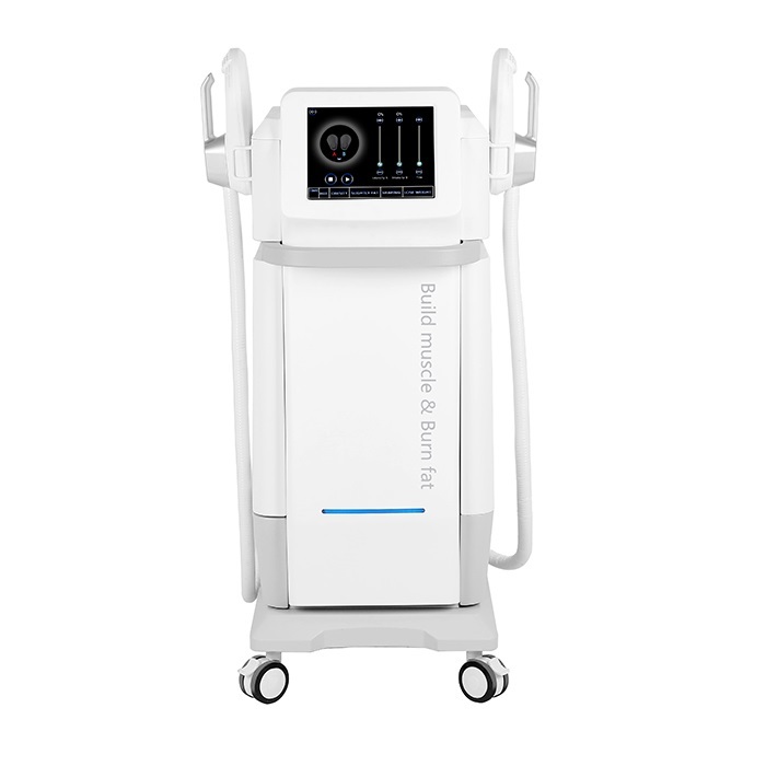 High Effective 2 Handle Body Weight loss Muscle Building Ems Sculpting Machine