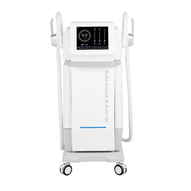 High Effective 2 Handle Body Weight loss Muscle Building Ems Sculpting Machine