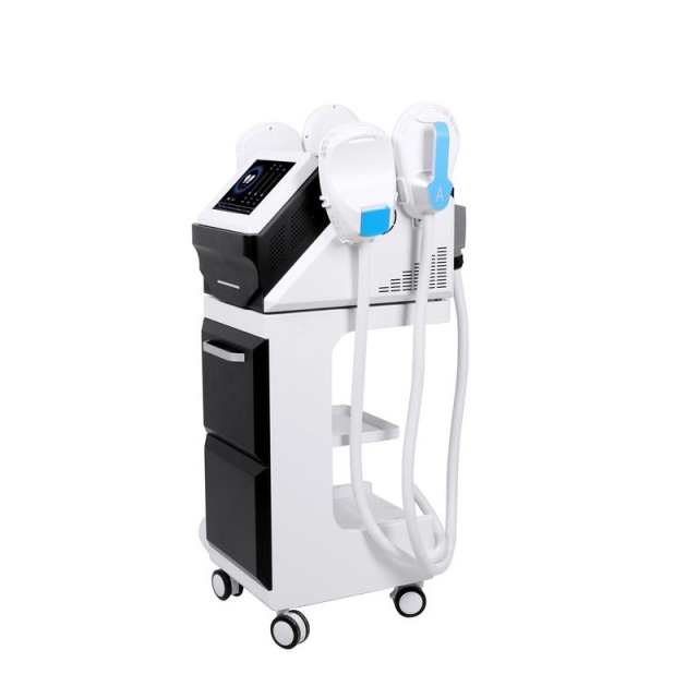 High quality 4 Handle Cellulite Reduction Body Shaping EMS Sculpting Slimming Machine