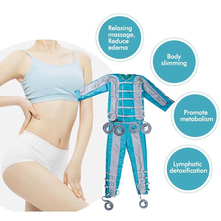 Professional 3 in 1 Air Presoterapia Machine Pressotherapy lymphatic drainage Weight Loss Machine