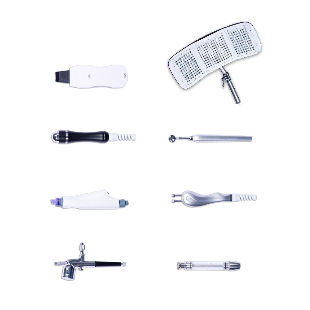 8 in 1 Multifunction facial beauty equipment microdermabrasion machine