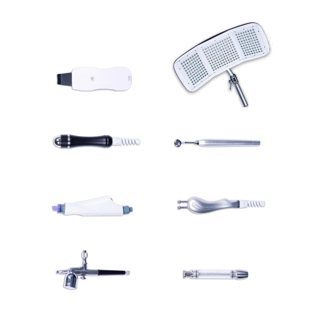 8 in 1 Multifunction facial beauty equipment microdermabrasion machine