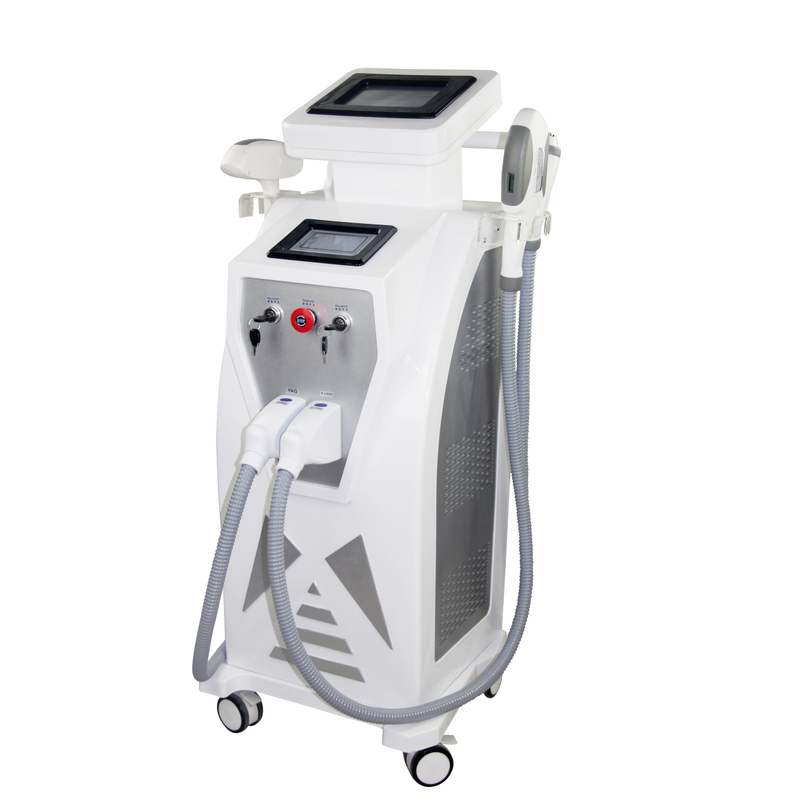 Hot selling 3 in 1 IPL Hair removal Machine With Nd yag laser And RF Handle