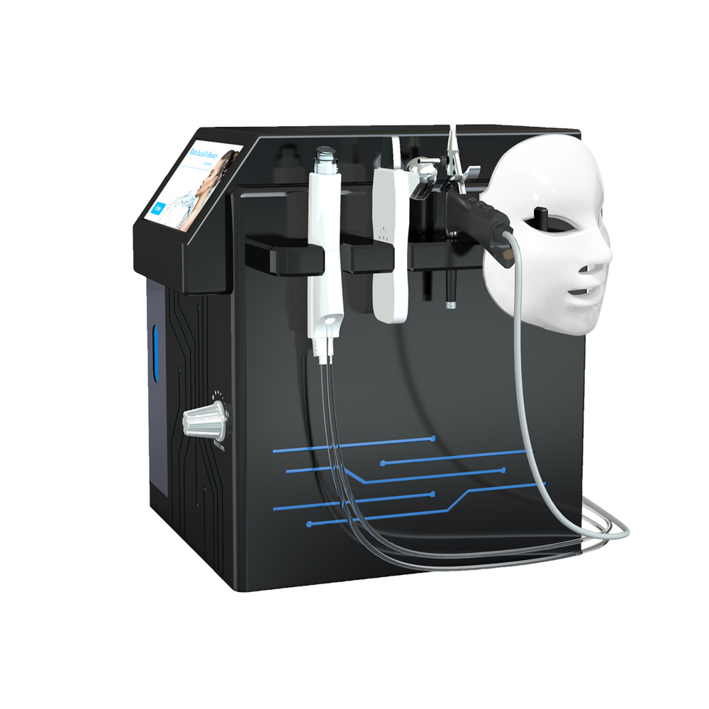4 in 1 Portable Skin Care Auqa Facial Machine Hydra Water Facial Dermabrasion Device