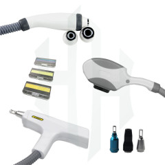Hot selling 3 in 1 IPL Hair removal Machine With Nd yag laser And RF Handle