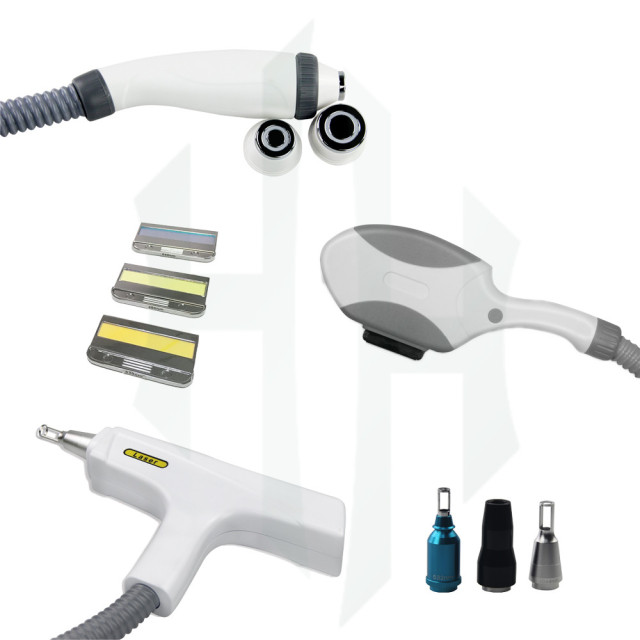Hot selling 3 in 1 IPL Hair removal Machine With Nd yag laser And RF Handle