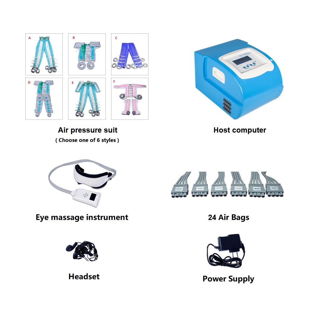 Hot selling Lymphatic Drainage Detox Massage Slimming Pressotherapy Machine
