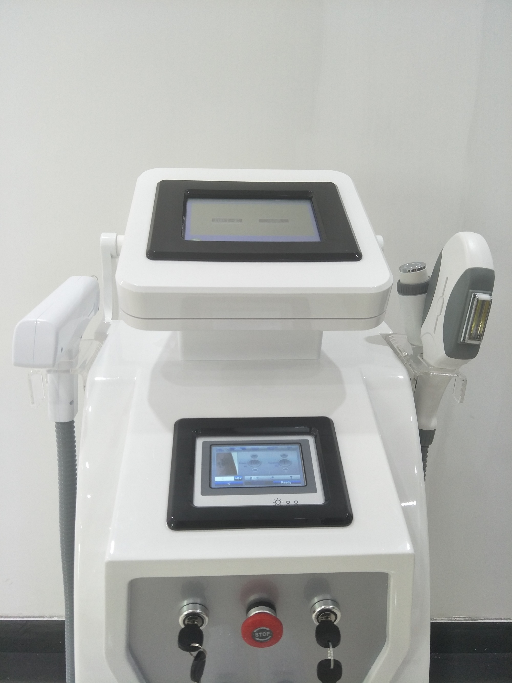 Hot selling 3 in 1 IPL Hair removal Machine With Nd yag laser And RF Handle