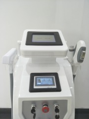 Hot selling 3 in 1 IPL Hair removal Machine With Nd yag laser And RF Handle