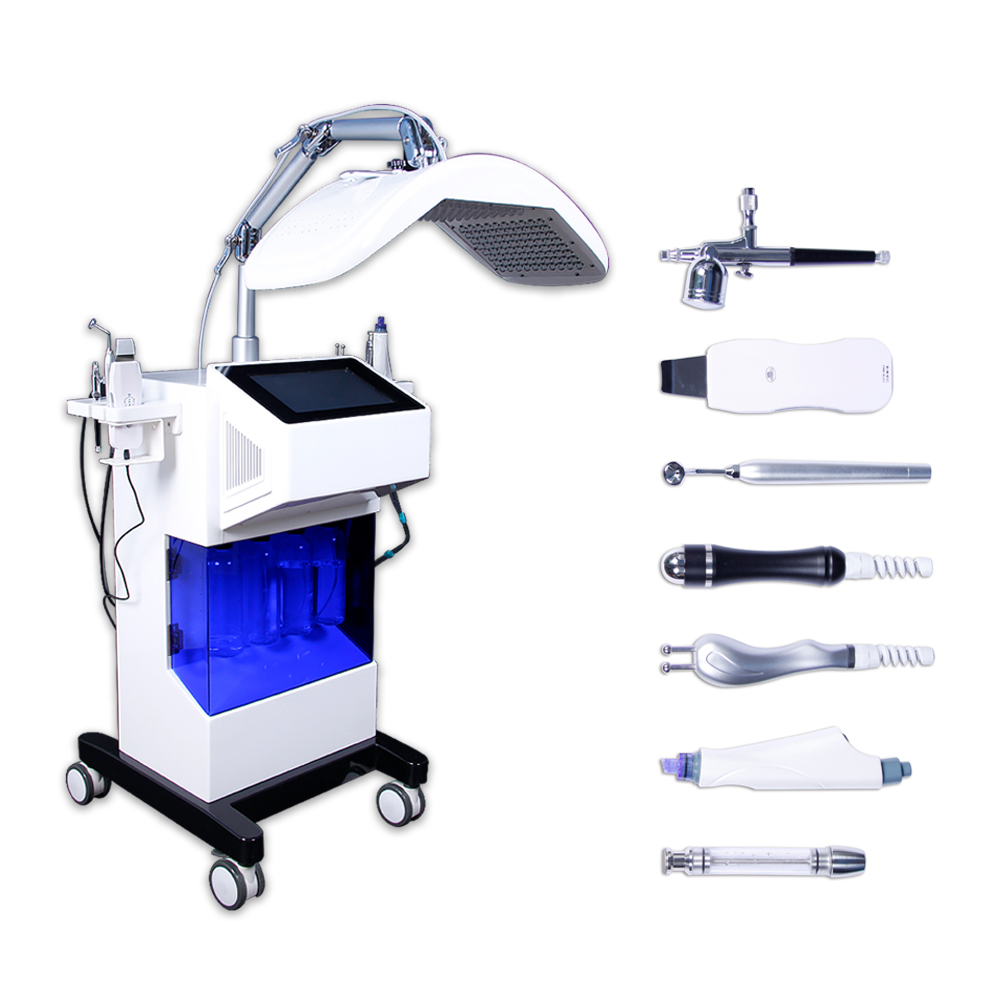 8 in 1 Multifunction facial beauty equipment microdermabrasion machine