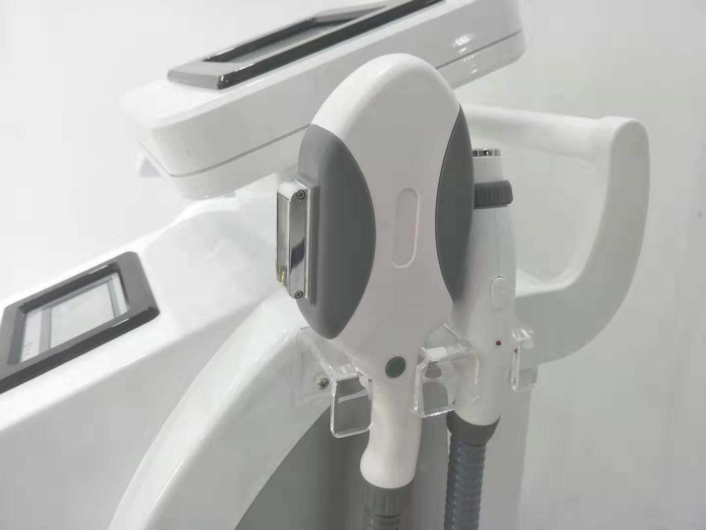 Hot selling 3 in 1 IPL Hair removal Machine With Nd yag laser And RF Handle