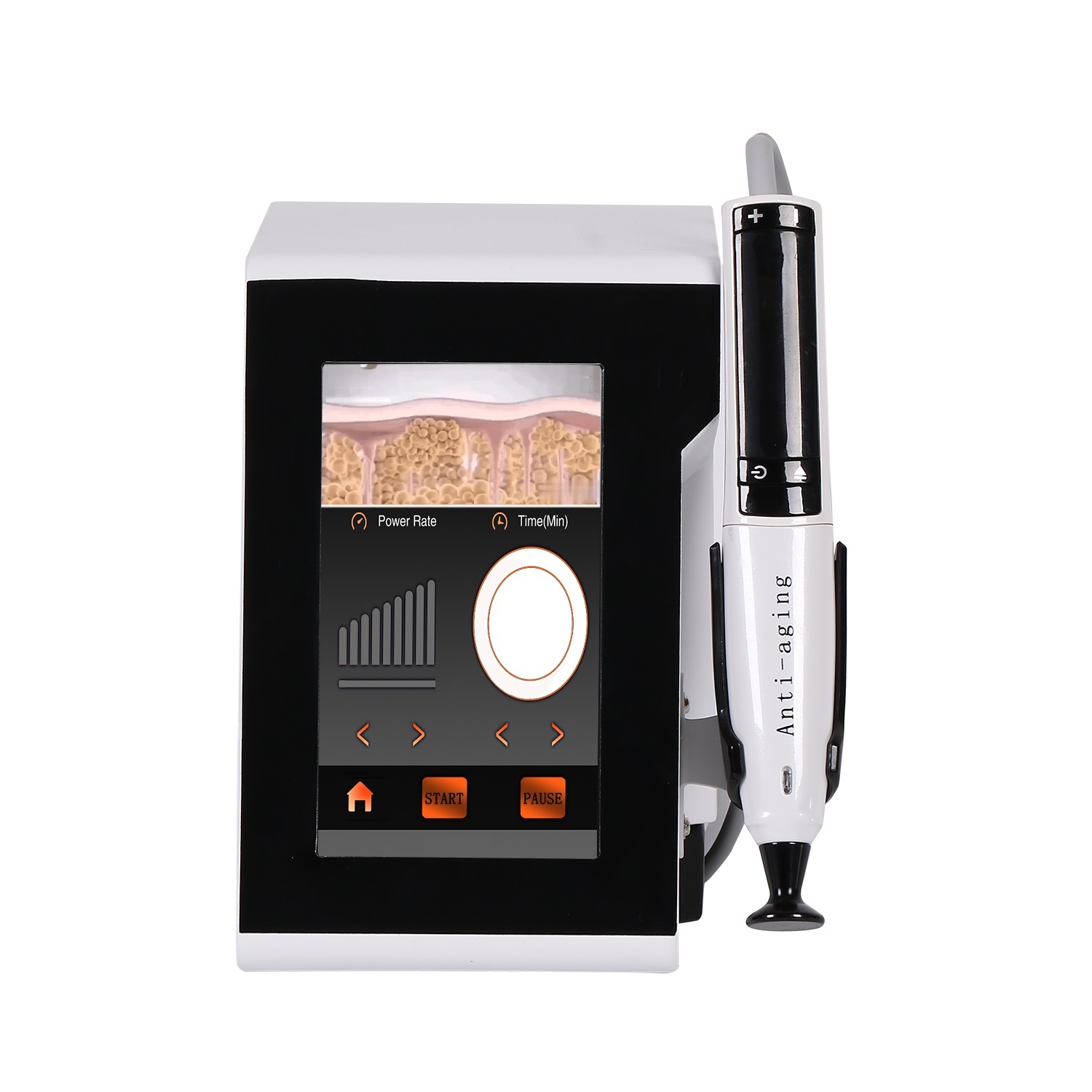 Monopole RF Anti-aging Wrinkle removal Skin tightening RF Face lifting equipment