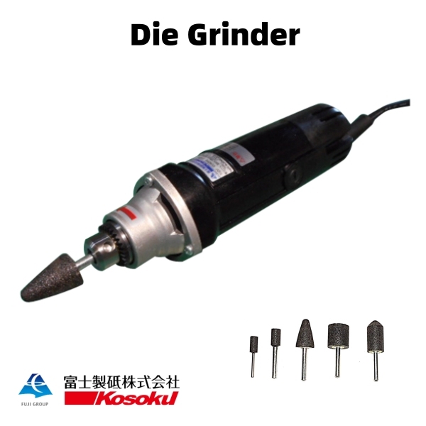 Die Grinder (HSM-90) dengan roda terpasang