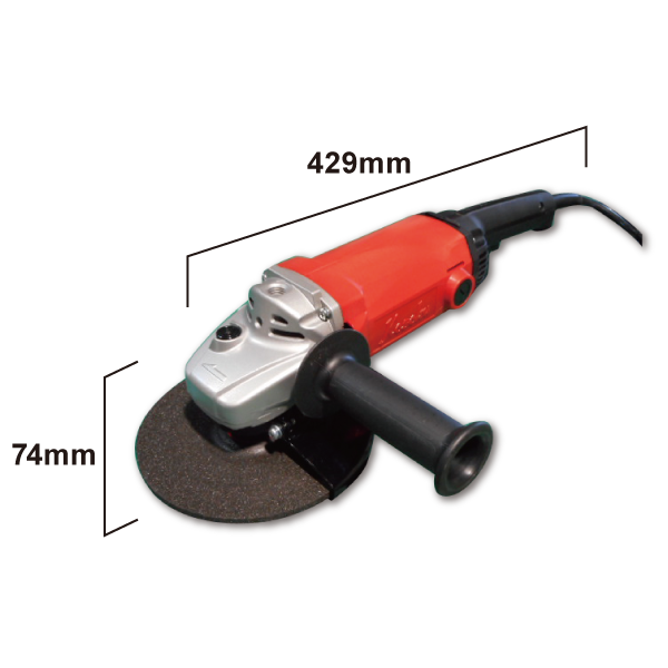 Size of Angle Grinder (HD-150)