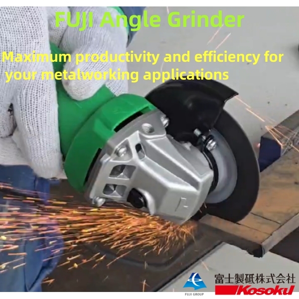 Professional Japanese Angle Grinder HDR-1000R/RL | FUJI Kosoku