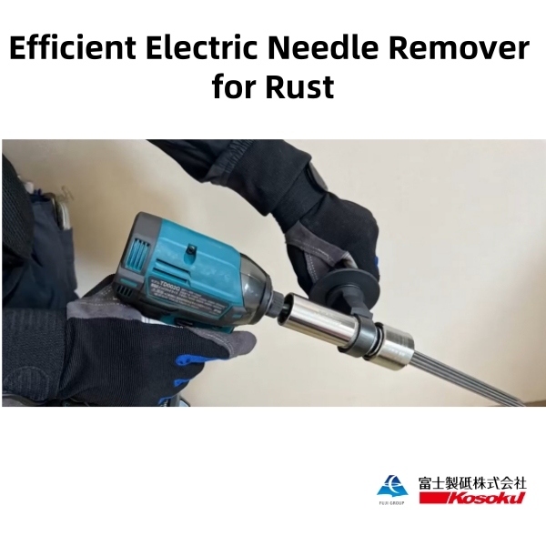 GISHIN Electric Needle Scaler for Rust & Paint Removal