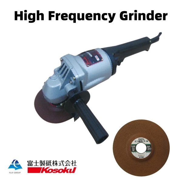 Penggiling Frekuensi Tinggi HGC-300 dengan roda gerinda