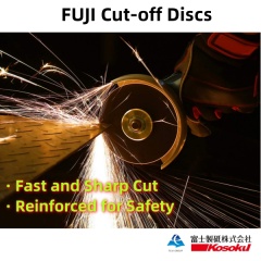 Durable cutting performance with Fuji Super Raicho CUTTING wheels