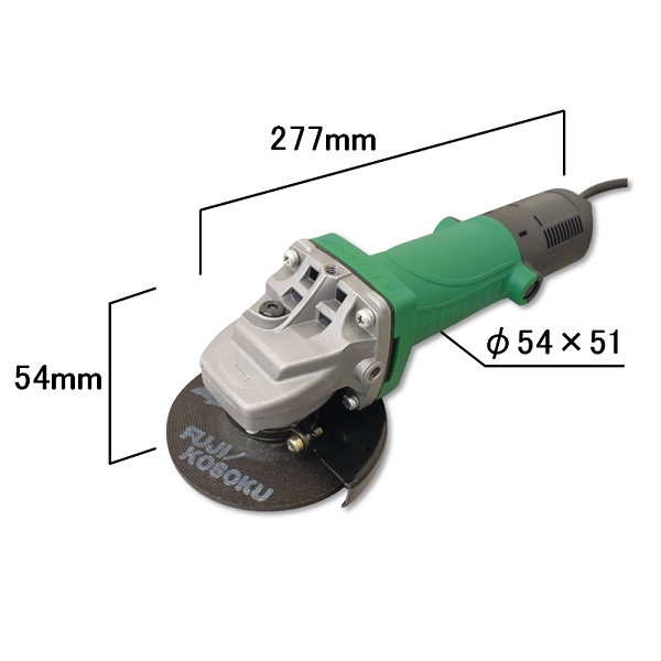 Size of Powerful Angle Grinder (4" inches TX-100FR) 