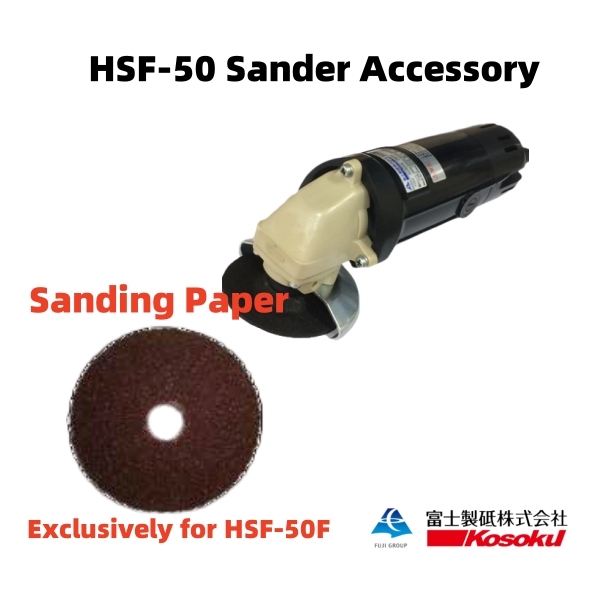 PAPEL DE LIJA FUJI: Discos abrasivos de precisión para amoladora HSF-50